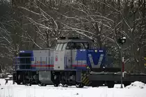  Ronja , die R�uberstochter aus dem Wald... Rent-a-Rail in Neuoffingen setzt seit ca. 1 Monat seinen neuesten Zugang, eine MaK G 1206 auch im dicksten Schnee ein... (12.02.2010).