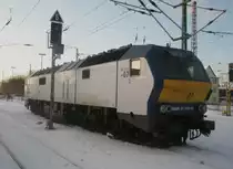 Hier DE 2700-07, abgestellt am 3.2.2010 in Angerm�nde.