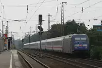 101 102-2  Wir Menschen sind alle gleich  fuhr am 09.08.09 mit einem IC durch D�sseldorf Oberbilk