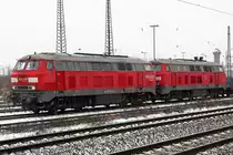 225 026-4 und 225 099-1 in Duisburg-Bissingheim 13.2.2010