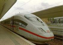 Der ICE3M mit dem Endwagen 406-003 zu Me�fahrten in Wolfsburg, nur wenige tage vor seiner Rekordfahrt mit 368km/h!