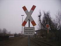 Ein Andreas kreuz im RIM K�ln am 7.2.10