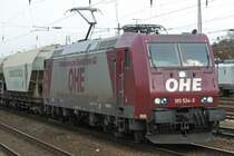 OHE 185 534 durchf�hrt am 27.2.10 D�sseldorf-Rath