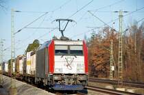 185 664 am 27.02.10 mit DGS 48845 in Haar/M�nchen