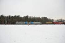 186 103 & 101 am 20.02.10 bei Eglharting/M�nchen