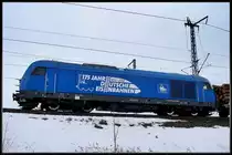 ...und hier noch schnell die andere Seite der 253 014-9. 
Stralsund- R�gendamm am 28.02.10