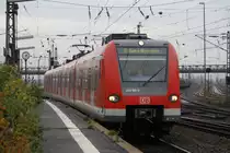 423 186-6 (S-Bahn M�nchen) fuhr am 14.11.2009 durch Mainz Bischofsheim in Richtung Mainz Hbf.Gr��e an den netten Tf !