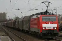 189 034-2 f�hrt am 27.2.10 durch D�sseldorf-Rath