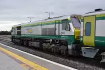 IRRLAND 16 sep 2009 THURLES LOC 225 groen als opduwloc