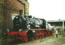 38 205 die  letzte S�chsin  zum Heizhausfest am 16.08.00 in Chemnitz Hilbersdorf