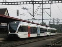 Der RABe 526 711 ''Bodensee'' stand am 27.6.05 mit einem weiteren GTW als S41 nach Frauenfeld in Oberwinterthur.