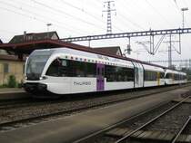 Am 27.6.05 wurde der Regio nach Rorschach mit dem RABe 526 714 ''Zurzach'' und einem weiteren GTW gef�hrt, fotografiert wurde dieser Zug in Oberwinterthur