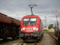 182 019-0 am 05.07.05 in M�nchen Berg am Laim. 