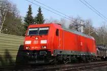 185 375 war am 10.03.2010 mit einem G�terzug in Gifhorn zusehen. 