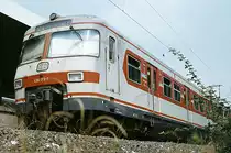 Der gute alte 420, hier der 420 173-7 noch in der Ursprungsfarbgebung in Bochum Hbf.
Die Aufnahme entstand 1981.
