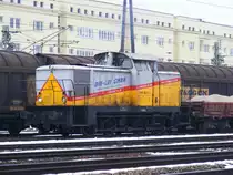 BR 346 920 der Die-Lei GmbH am 11.03.2010 in Magdeburg-Sudenburg