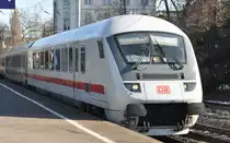 IC bei der Einfahrt Hbf-Bonn - 07.03.2010