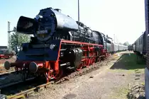 23.08.2009. Baureihe 35 1113-6 beim 19. Heizhausfest in  Chemnitz.