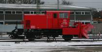 Schneepflug 40 80 947 5206-5 in Villingen 13.3.10. Das Bild entstand legal mit etwas Tele!