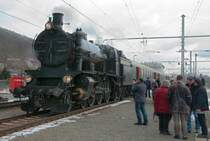 BR 109.13 als Objekt der Begierde. Gloggnitz, am 13.03.2010.