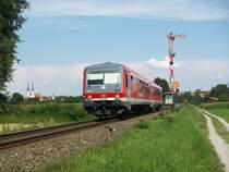 628-570 am 30.07.2008 bei der bekannten Fotostelle in Alt�tting