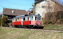 BDe 4/4 103 � Blonay 17.03.2010 dernier voyage Vevey-Chernex pour d�molition