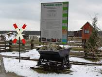 Parkeisenbahn Lutzketal im Aufbau, Gro� Drewitz, 15.03.2010