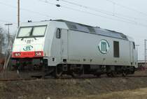 285 103 der ITL am 18.3.10 in Duisburg-Ruhrort