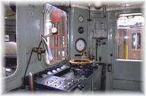 RhB,Oldtimer Lok Ge2/4 No.222 ,F�hrerstand