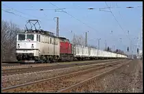 DP 52 (NVR-Nummer 91 80 6142 134-6 D-WAB) und PBSV 19 mit Snps-Wagen (Nuthetal-Saarmund 23.03.2010)