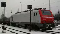Fabrikneue BB 37510 f�r die franz�sische EB Rail steht am 24.02.2010 in D�sseldorf-Rath.