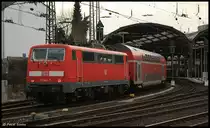 Nachschuss des in den Aachen Hbf einfahrenden RE9 mit der 111 146 als Schublok.
18.03.10 17:08