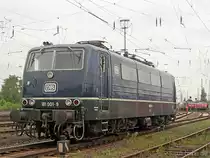 181 001-9 vor dem DB-Museum in Koblenz-L�tzel am 19.5.2007.