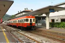 Aln668.121 in urspr�nglicher farbgebung SNFT haltestellen in Iseo