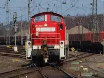 294 845-3 am 24.03.2010 bei Rangieren in Stolberg Hbf