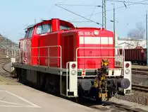 294 908-9 steht am 24.03.2010 kalt in Stolberg Hbf.