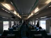 Innenansicht des Triebzugs DM15008 (erbaut von Hyundai-Rotem 2008).
17.04.2009  Izmir 
