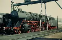45 010 am 3. April 1976 in Stolberg auf dem Dampflokabschiedsfest.
