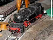 Dampflokomotive BR 96 017 der  DR  auf einer privaten H0-Anlage [Februar 2010]