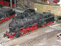 Dampflokomotive BR 58 ... auf einer privaten H0-Anlage [Februar 2010]