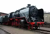 Anl��lich der V.Leipziger Eisenbahntage am 27.03.2010 war auch die langj�hrige DR-Traditionslokomotive 50 849 im Museums-Bw Leipzig-Plagwitz zu Gast. Sch�n, sie wieder mal  unterwegs  zu sehen.