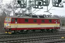 372 006-7 der CD Cargo aus Dresden-Friedrichstadt kommend durchf�hrt den Haltepunkt Freiberger Stra�e, 29.03.2010