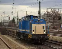 V100-SP-005  Truus  von Spitzke durcheilt am 20.03.10 den Bahnhof M�nchen-Heimeranplatz Richtung MOR.