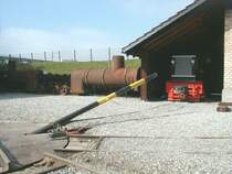 Internationale Rheinregulierung(IRR)Dienstbahn Werkhof in Lustenau/A
am 12.10.01