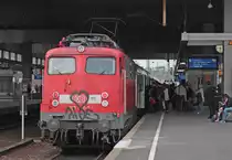 110 415-7 mit dem RE11598 von D�sseldorf nach Aachen Hbf in D�sseldorf Hbf 7.4.10