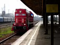 Eine TEM2 in Katowice Ligota mit dem DB Keks. Weis jemand warum diese Lock das Logo der DB tr�gt?