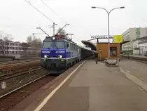 Ein IC mit einer EP09 in Sosnowiec Hbf.