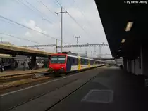 Eine NPZ-Dotra mit dem f�hrenden Bt 50 85 29-35 924-4 durchf�hrt am 8.4.2010 Z�rich-Altstetten. Diese NPZ-Dotra f�hrt danach als S18053 nach Ziegelbr�cke. Dieser S-Bahn Zusatzzug wird jeweils als �berf�hrung der NPZ der Linien Rapperswil-Linthal und Ziegelbr�cke-Chur genutzt, um sie dem Unterhalt zuzuf�hren. Dieser findet seit Dez. 06 in Z�rich, statt Oberwinterthur statt.