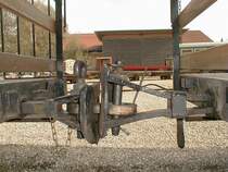 Internationale Rheinregulierung(IRR)Dienstbahn,Kupplung bei den Personenwagen