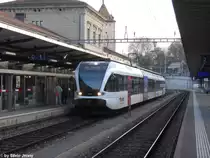 RABe 526 757-0 ''St. Galler Rheintal'' am 17.4.2010 in Schaffhausen